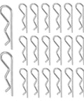 50 Pack Hitch Pin Clip Kit 2mm x 40mm R Clips In 304 Stainless Steel Heavy Duty Go To Retaining Wire Pins And Cotter Pins For Trailers