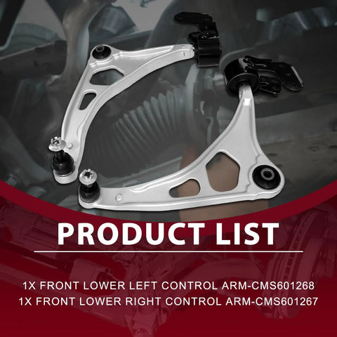 Upgrade Your Ride With This Awesome Frenzybro Front Lower Control Arm Kit Featuring Two Solid Control Arms And Integrated Ball Joints For Honda Odyssey Models From 2018 To 2026 Ensuring A Smooth Grip And Reliable Steering Performance Every Single Day. Front lower control arm pair with ball joints for Honda Odyssey