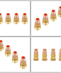90 Piece TIG Welding Torch Repair Kit With Stubby Gas Lens And Alumina Nozzles Glass Cups for WP17 WP18 WP26, copper and brass fittings
