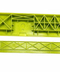 Throat Plate Replacement For RTS12 RTS23 Table Saw With Part Number 089240035702 showing yellow durable construction