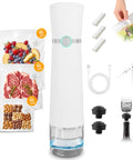 Ultra Portable Handheld Vacuum Sealer For Food Cordless USB Charge Rechargeable Battery with accessories and sealed bags