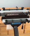 Woodworking Dust Collection Attachment For Dovetail Jig, Easy Snap On, Adjustable Sweep Brush And Sliding Baffle