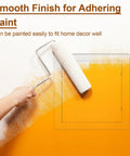 Person painting a wall with roller above Built Tough Drywall Access Panel 10 By 10 Inch Plastic Wall Hole Cover.