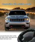 Headlight Dust Cover Cap For Jeep Grand Cherokee WK 2017 2022 Replacement Rubber Seal Protect Headlamp Housing Waterproof Debris Shield for Jeep in desert