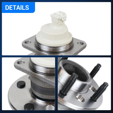 Rear Wheel Hub And Bearing Assembly 5 Lug With ABS For Front Wheel Drive GM Vehicles Including Impala Regal Grand Prix