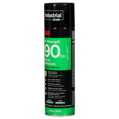 High Strength Spray Adhesive Glue Clear Fast Dry Formula 19 Oz Aerosol Can for multi-surface bonding of wood, metal, and fabric.