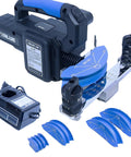 HuanSebesity Electric Pipe Bender For Copper Tube 1/4 To 7/8 Inches with Lithium Ion battery and pipe formers for HVAC.