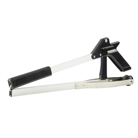32 Inch Long Reach Reacher With Suction Cup Grip Tool Foldable Aluminum Pick Up Stick Lightweight Litter Picker Claw Nabber For Easy No Bending Back Saving Cleanup