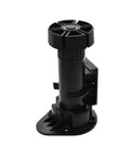 12 Pack Black Cabinet Leveler Legs Adjustable Furniture Feet Elevate Cabinets From Three And Seven Eighths Inches To Five And One Eighth Inches