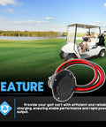 Charger Cord Receptacle For Classic Golf Carts 2008 Up Replace 2RC060 Durable Corrosion Resistant Charging Receptacle