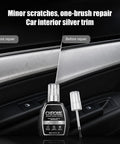 Silver Rim Repair Paint Zaps Tough Scratches Scuffs On Wheel Hubs Grilles And Chrome Trim While Delivering A Badass Metallic Finish Single 20ml Bottle