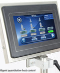 Ready To Roll Heavy Duty Automatic Liquid Filling Machine Double Head Bottle Dispenser touch screen control panel for liquid dispensing.