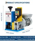Electric Wire Stripper Machine For 1.5 To 25 Mm Cables, High Speed Up To 60 Feet Per Minute, with clear specifications view