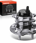 Rear Left Wheel Bearing And Hub Assembly With Abs For Toyota Highlander Fwd Only Compatible With 2008 3.5L V6 And 2009 2013 2.7L I4 Models 5 Lug Hub