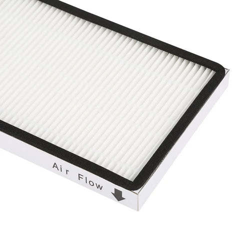 Close-up of Six Pack 86889 Replacement Exhaust HEPA Filter Set for EF1 Vacs and Panasonic Uprights Compatible with Kenmore Canister and Upright Vacuum Cleaners Part 86889 20 86889 53295 40324.
