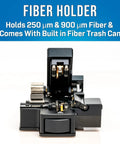 One Step Fiber Optic Cleaver With Auto Rotating Blade For Precise Cleaves And Scrap Collection Top Notch Pro Grade Tool