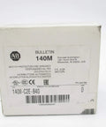 Beefy 140M C2E B40 Series D 690V 2.5 To 4.0A NSMP OEM New Surplus Sealed Circuit Breaker Built For Heavy Duty MRO Panels And Aftermarket Upgrades Today on boxed label