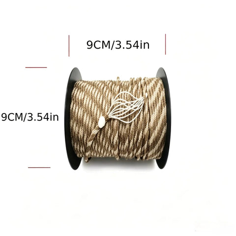 Beefy Heavy Duty Paracord Rope 164 Feet 9 Strand Tactical Utility Cord on spool, desert camouflage design, outdoor use.