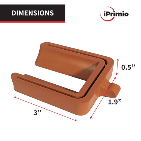 Dimensions of No Lift Wheel Stoppers For Rolling Furniture Bed And Furniture Stopper Keeps Your Bed From Sliding No Lifting Required Heavy Duty Caster Cups Solid Rubber 4 Pack Brown