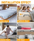 Heavy Duty Mattress Retainer Bars Four Pack Kick Those Midnight Shifts And Lock Your Base Down Securely On Adjustable Platform Or Rv Frames Today shown on various bed styles