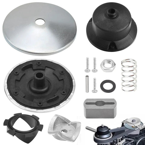 General Transmission RS800 All In One Pro Grade Driven Pulley Kit And Universal Driven Tool, showing components and tools.