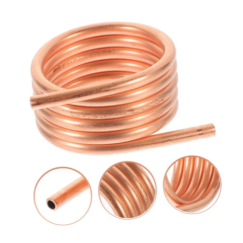 Water Cooling Ring Kit For 550/540 Brushed RC Boat Motors, Durable Metal Heat Dissipation Jacket, coiled copper tubing