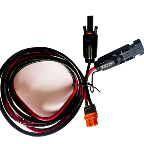 Heavy Duty Xt60i Solar Cable For Portable Power Stations 12 Awg 5 Ft Dc Extension Wire with Anti Spark Connectors view