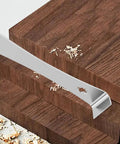 4 Piece Pry Bar Scraper Set With Dual End Flat Pry Bars Nail Puller Crowbar Heavy Duty Stainless Steel Beekeeping Tools in use