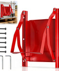 9X9 Heavy Duty Sliding Grain Gate Built Tough For Barns And Ibc Totes Smooth Manual Flow Control Rust Proof Steel Powder Coated with installation screws.
