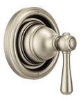 Kingsley Transfer Valve Trim in Brushed Nickel Bronze for M-PACT Systems, Requires Valve 3372 or 3375, side view