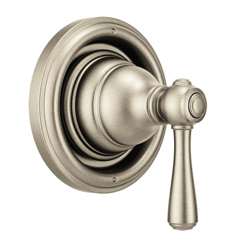 Kingsley Transfer Valve Trim in Brushed Nickel Bronze for M-PACT Systems, Requires Valve 3372 or 3375, side view