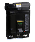 Straight Shooting 500 Amp Molded Case Circuit Breaker Built For 600 Volt Panels, features on/off switch and fault protection.