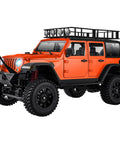 1/12 Scale RC Crawler MN128 4x4 Off Road Jeep Truck With Realistic Body, Durable Build, 2.4GHz Remote, LED Lights, Hobby Grade RTF Toy
