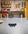 Top Notch 8 Piece Pneumatic Push To Connect Fittings Kit for Air Hose Quick Connectors Ideal For Industrial Automation With High Precision And Temp Resilience For Extreme Conditions black plastic fitting on workshop floor