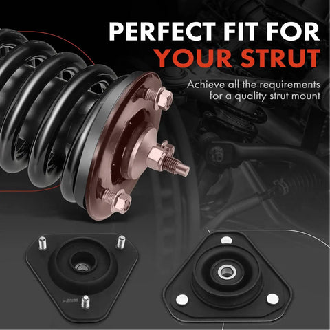 Toyota Celica Front Strut Mount Drop-In Replacement 1986 1993 Front Left Or Right Driver Or Passenger Side For 1.6L 2.0L 2.2L 2.8L Engines, OE Quality Suspension Upgrade with strut components and fittings