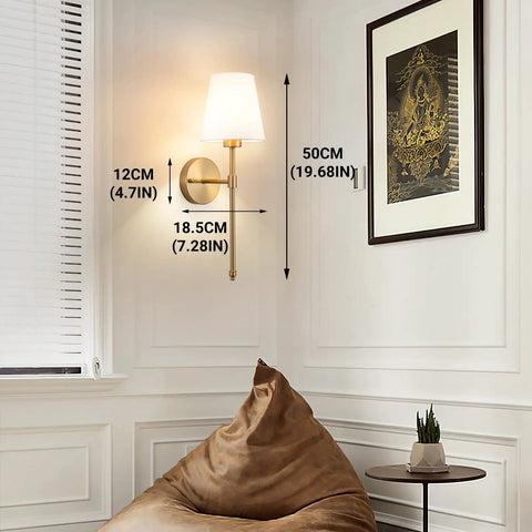 Peel And Stick Wireless Wall Sconces Set Of Two Battery Operated LED Lights With 10000mAh Battery Easy Install for bedroom decor