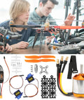 Ultra Lightweight RC Helicopter Motor and Propeller Kit With Brushless ESC And 9G Servo For High Performance Remote Control Aircraft