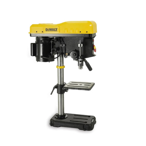 10 Inch Drill Press With 7.0 Amp Motor And LED Worklight Five Speed Settings 3.5 Inch Spindle Travel For Deep Cuts in Home Workshops