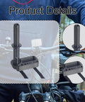 All In One Bike Repair Multitool Kit With Lightweight PP Body And Anti Slip Surface, Black Strap on bike handlebars