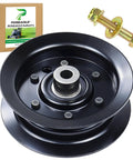 Flat Idler Pulley Replacement For Toro Timecutter SS5000 Deck 50 Inch And 42 Inch Models 132-9420 with bolt and packaging