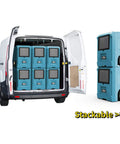 Commercial Grade Dehumidifier With 110 Pint Daily Capacity And Built In Condensate Pump For Large Basements Warehouses Garages And Gyms inside vehicle.