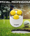 Outdoor And Indoor Practice Golf Hole Cups For Putting Green 4 Inch Depth Two Pack Ivory White USGA And PGA Pro Grade Ready