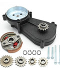 Gear Reduction Box Clutch Replacement For 43cc 47cc 49cc 50cc 2 Stroke T8F with Front Drive Sprockets and hardware components