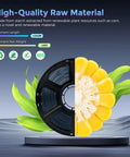 Image showing half corncob, half spool of Burnt Titanium Color Changing 1.75mm PLA Filament 1kg 2.2lb, highlighting renewable materials.