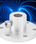 Heavy Duty Fabater Flange Shaft Coupling For 12mm Aluminum Motor Shafts With Hex Screws, showcasing the silver flange and screw detail.