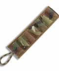 7 Round Tearaway Shotgun Card for 12 Gauge Shells with Tear Away Loop Fastener and DuraGrip Backing in Multicam Tactical Gear