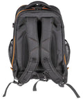 Back view of Workhorse 28 Pocket Laptop Tool Backpack For Tradesman Pro Extra Large Tech Gear With Molded Bottom And Built In Charging Port