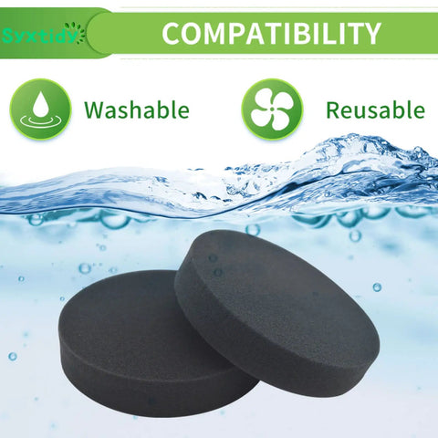 Foam Vacuum Filter 5 Pack Replacement For Bissell Powerforce Helix Bagless Upright Vacuums 2191 2190 2254 2256 1700 Part 1608225 Includes 5 Premium Filters Easy Install Also Fits Eureka Airspeed AS2000 AS2030