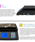 MS20 Coin Counting Scale For Cash And Currency, Fast Value And Count, Counts USD Euro CAD GBP with coins and LCD display