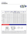 Electromagnetic Brake Clutch And Hysteresis Brake With Analog Load For Torque Tension Control Air Cooled Heavy Duty Model AHB 302